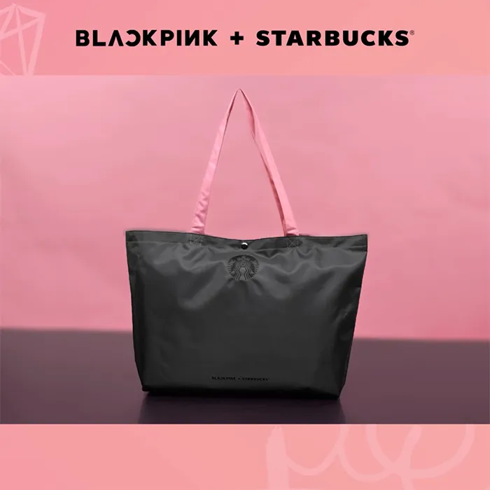 BLACKPINK STARBUCKS トートバッグ | www.phukettopteam.com