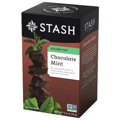 アメリカ産 Stash（スタッシュ）チョコレートミント ティーバッグ – 心安らぐ贅沢な香り
