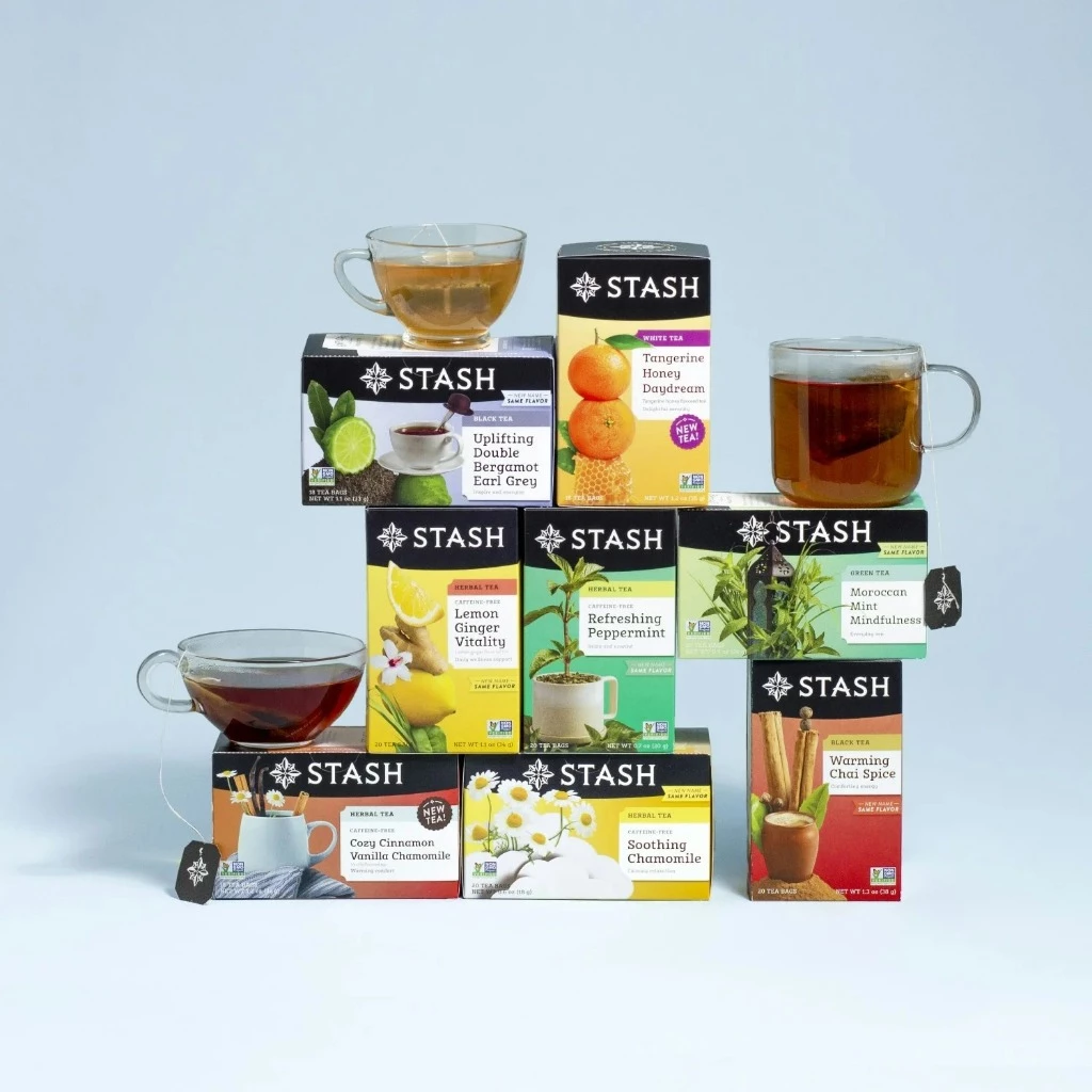 スタッシュ クランベリーポメグラネイト ハーブティー (米国産) - 20ティーバッグ