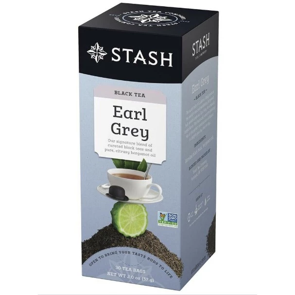 STASH アールグレイ ティーバッグ 30袋 - USA産 クラシックな香り
