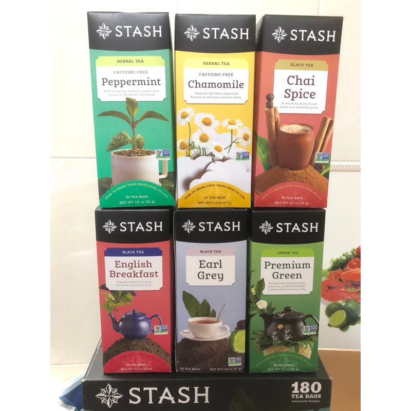 STASH イングリッシュブレックファスト 紅茶 ティーバッグ 30袋 - USA