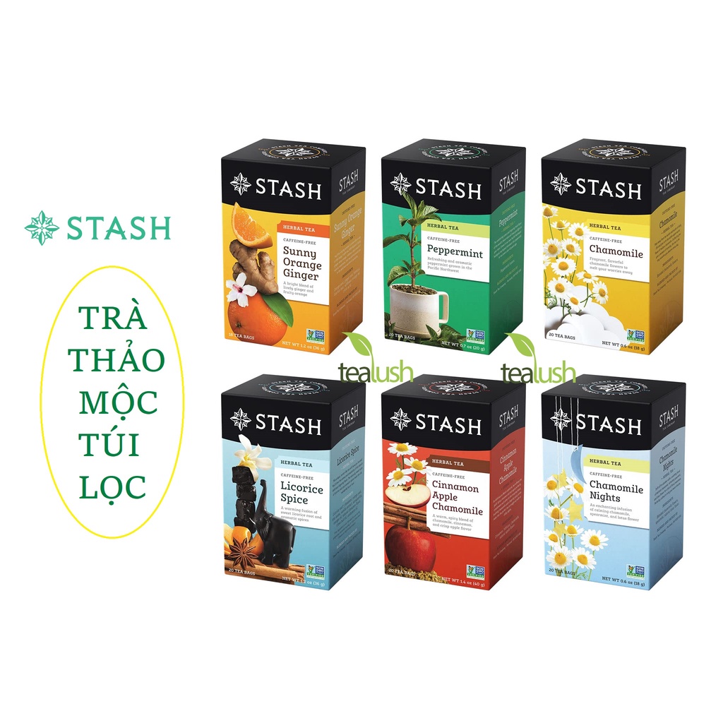 ハーブティー フルーツフレーバー ティーバッグ 米国産 Stash