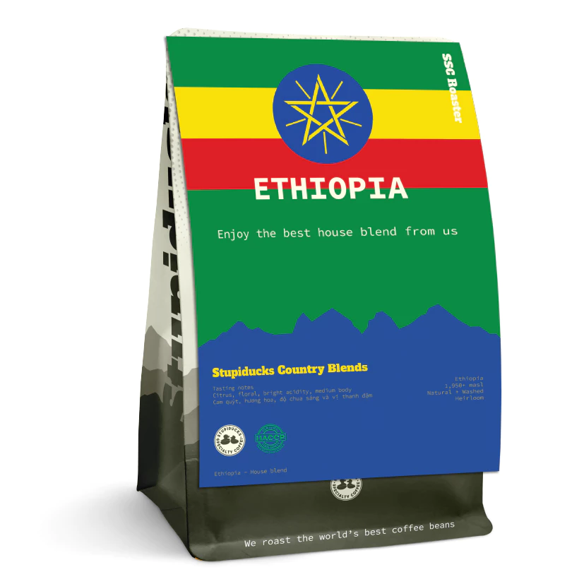Stupiducks スペシャルティコーヒー エチオピア Heirloom コールドブリューブレンド (挽き豆) 150g