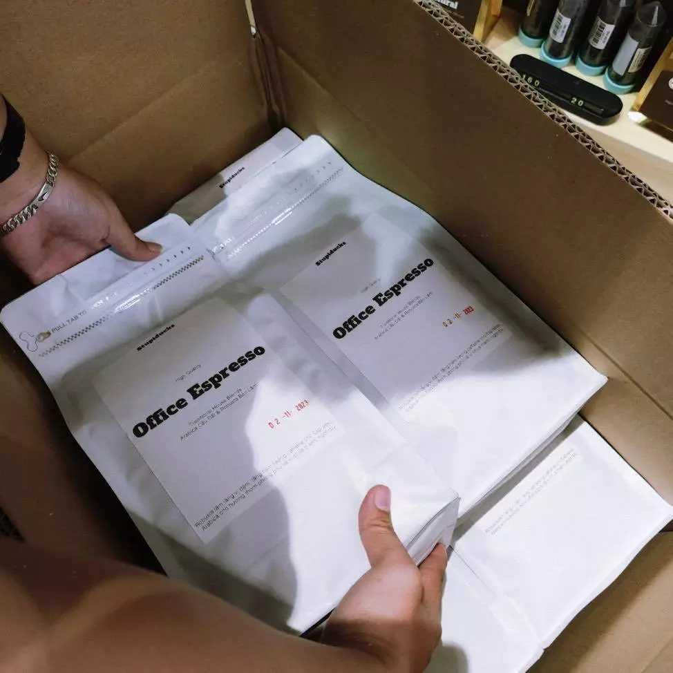 Stupiducks Specialty Coffee オフィスブレンド ロブスタ＆アラビカ コーヒー豆 250g