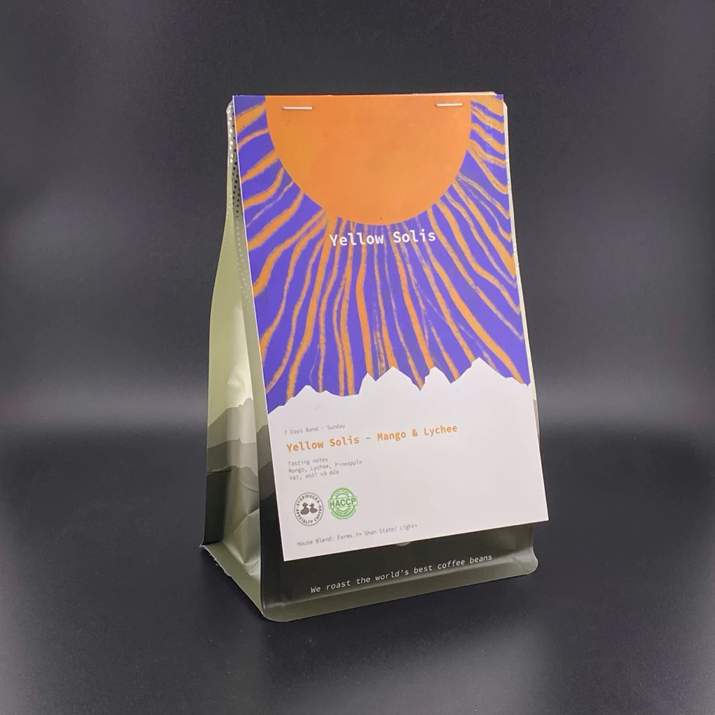 Stupiducks Specialty Coffee (SSC Roaster) イエローソリス マンゴー＆ライチ（サンデー）スペシャルティコーヒー 極細挽き エスプレッソ用 100g