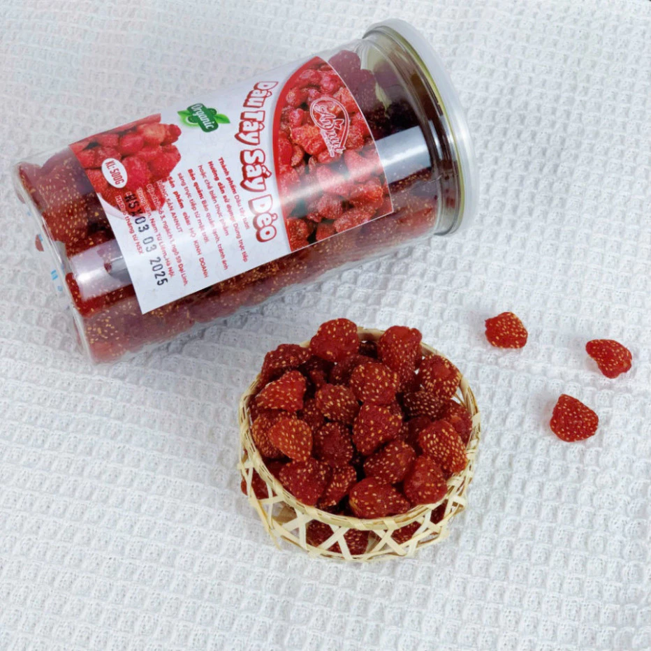 無糖ソフトドライいちご - ほんのり甘酸っぱい、ダイエット・美容・オフィスおやつに最適