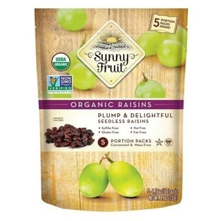 サニーフルーツ オーガニック レーズン 無添加 250g Sunny Fruitの通販