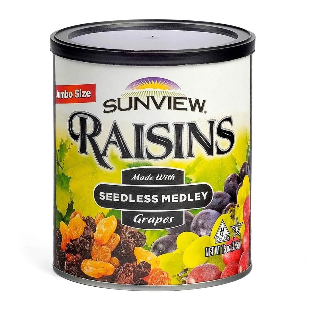 ドライフルーツ アメリカンレーズン 425g Sunview Raisins