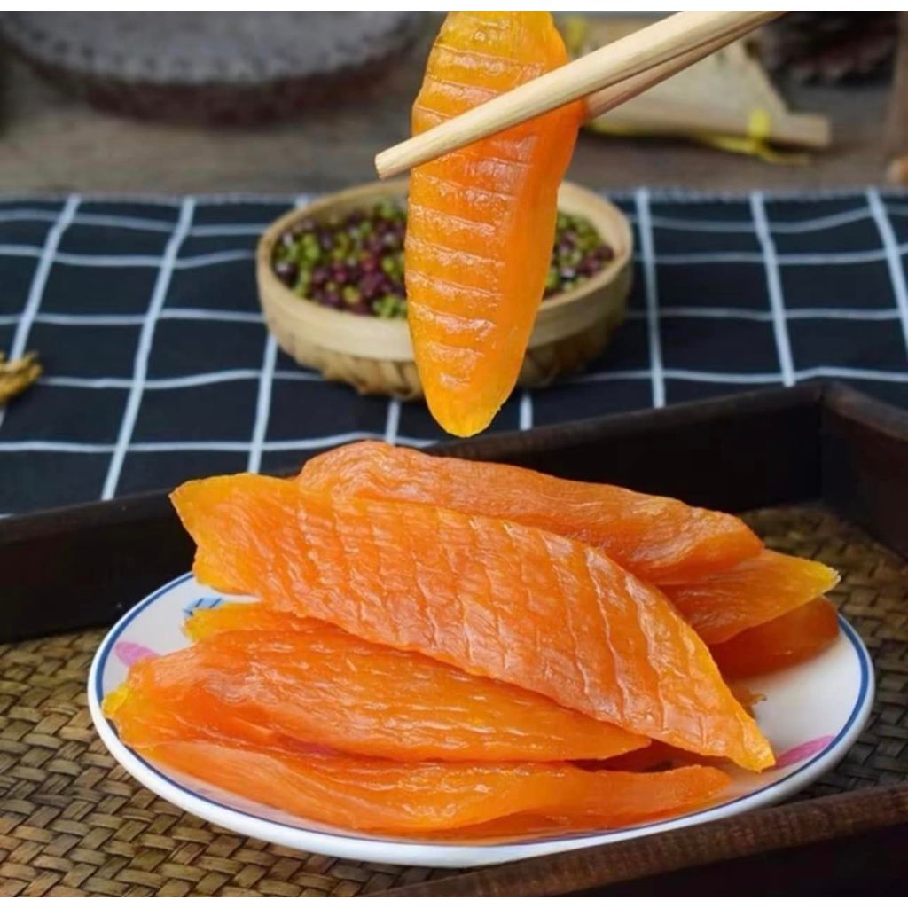 Tươi Sạch Khoai Lang Sấy Dẻo 無添加 低カロリー 500g Tươi Sạch