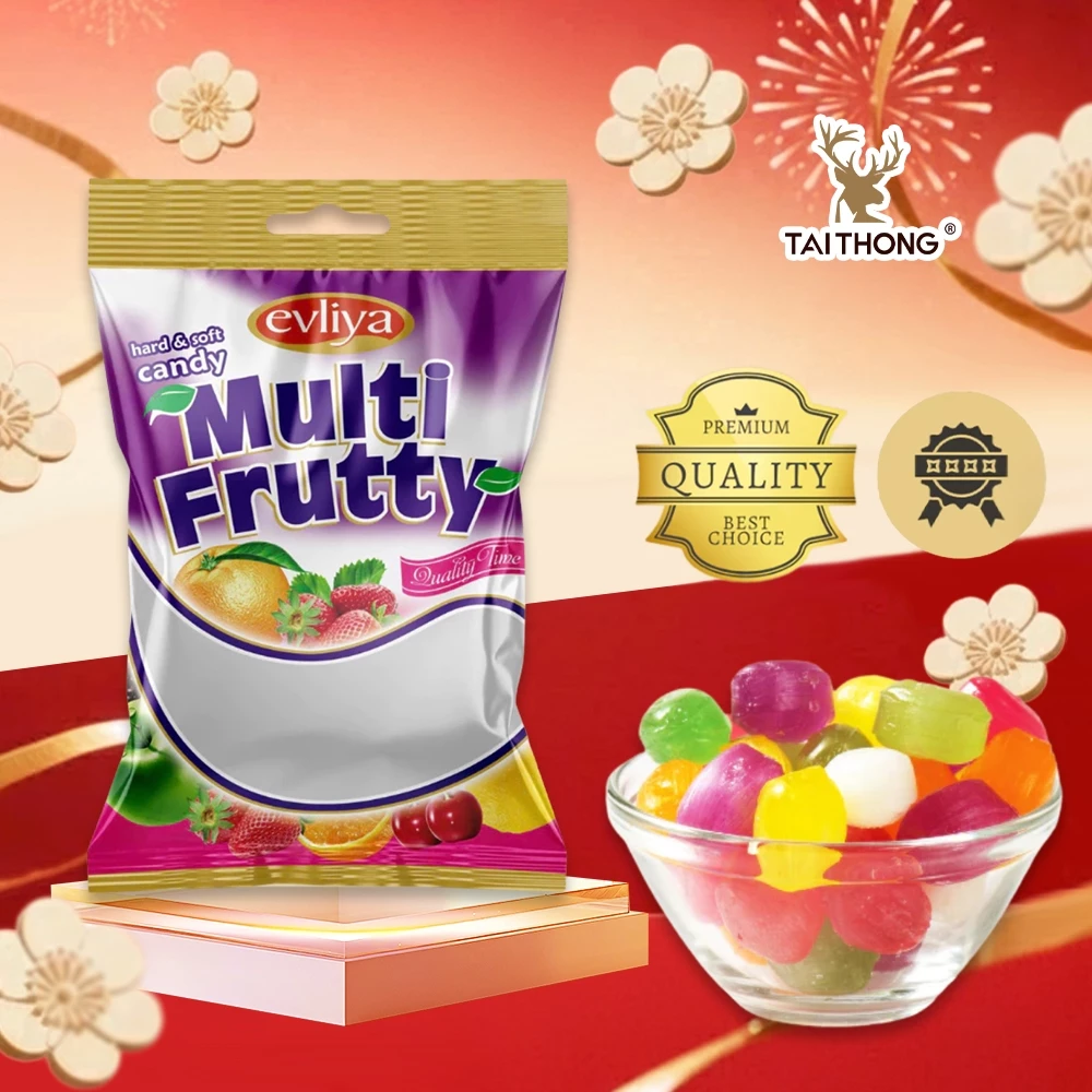 タイトン ミックスフルーツキャンディ 500g | トルコ産 自然な果実の香り