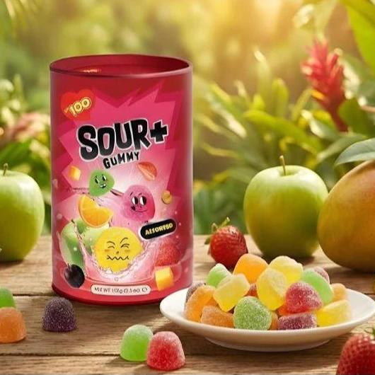 タイトン サワーグミ Lot 100 自然フルーツミックス 580g