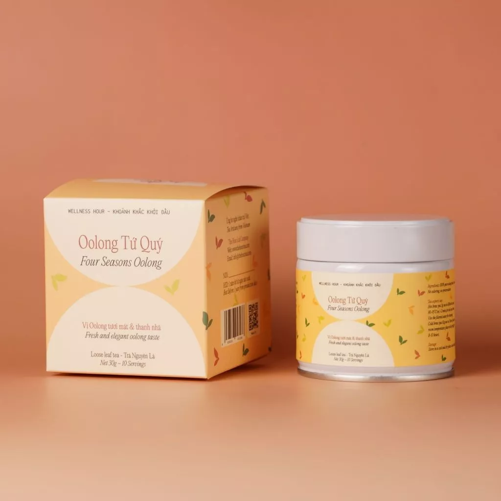 The Hour 台湾 四季春烏龍茶 30G – 爽やかでリラックス効果