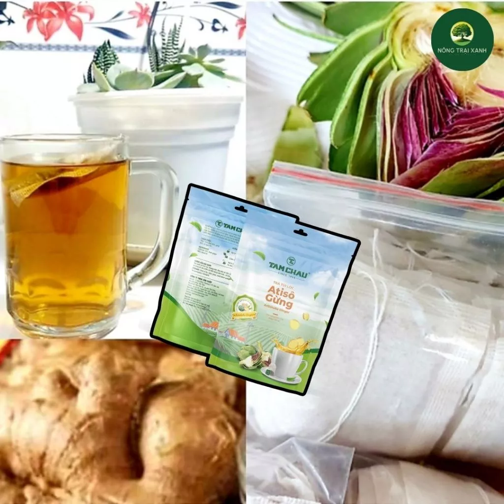 【タムチャウ】アーティチョークジンジャーティー ティーバッグ 自然な甘さで心も体もリフレッシュ