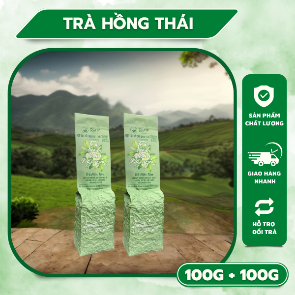 タイカン茶 タンクオン 緑茶 特選手摘み 100g ホンタイ