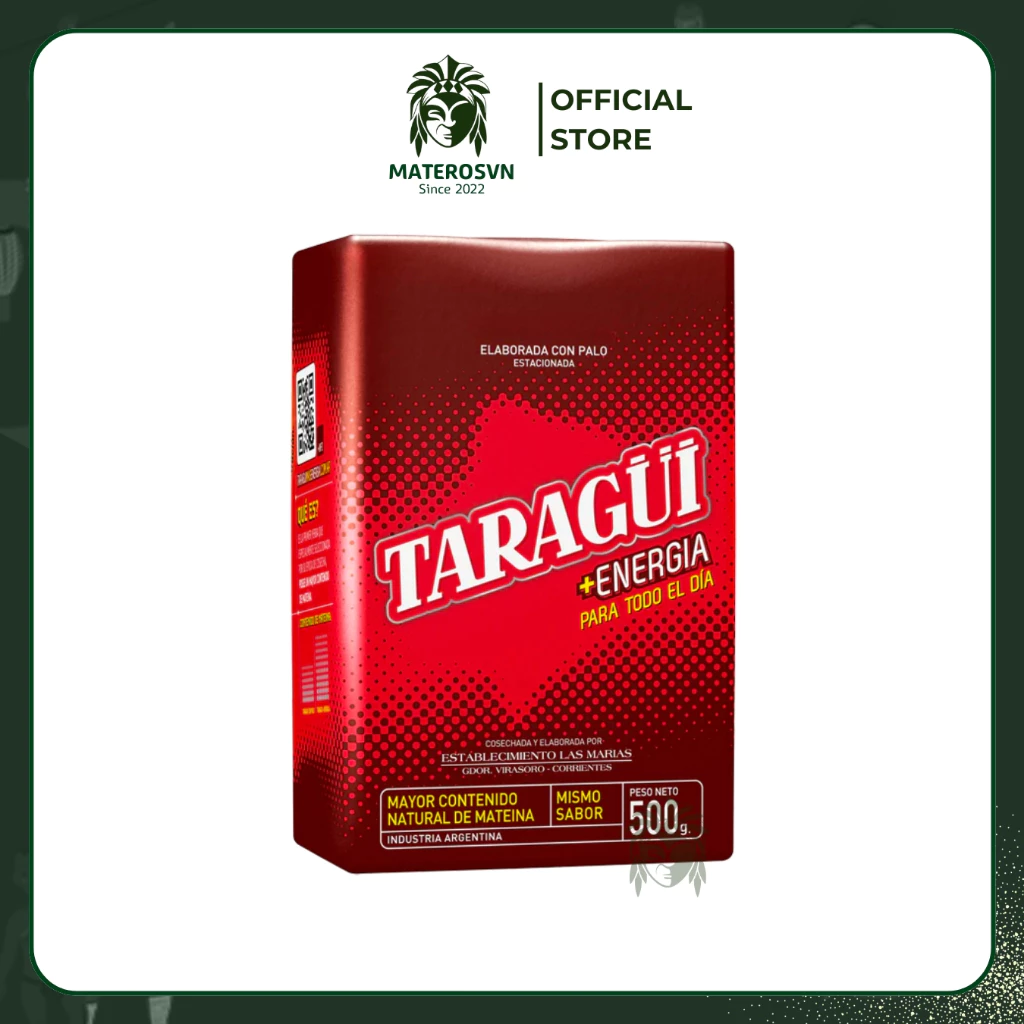 タラグイ エネルギア マテ茶 500g - 天然カフェインで集中力・活力アップ！【アルゼンチン直輸入】