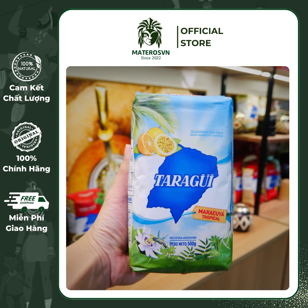 タルハギ マテ茶 パッションフルーツ – 爽やかなパッションフルーツ風味のマテ茶 500g