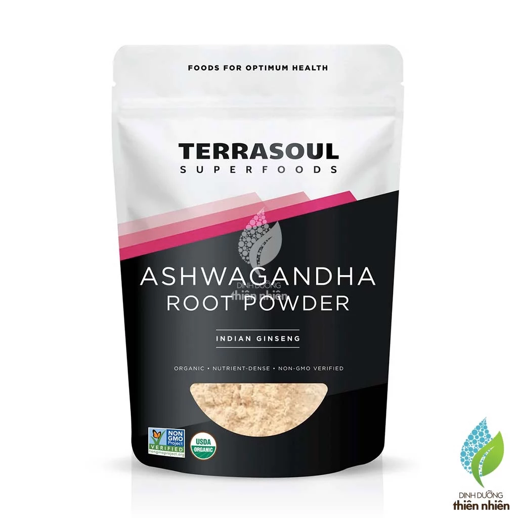 Terrasoulオーガニック アシュワガンダ根パウダー 170g | ストレスケア＆安眠