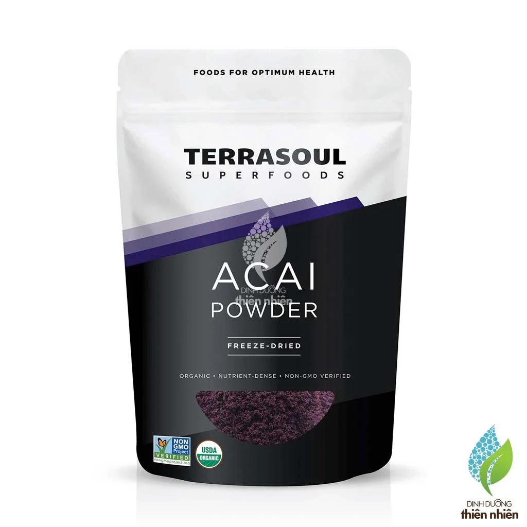 Terrasoul Superfoods オーガニックフリーズドライアサイパウダー 113g
