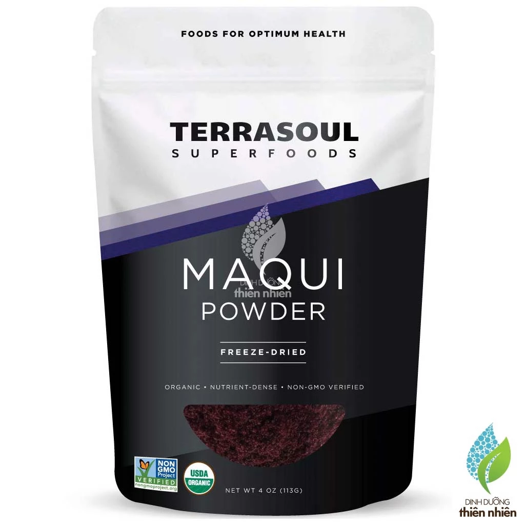 テラソウル スーパーフーズ オーガニック フリーズドライ マキベリーパウダー 113g