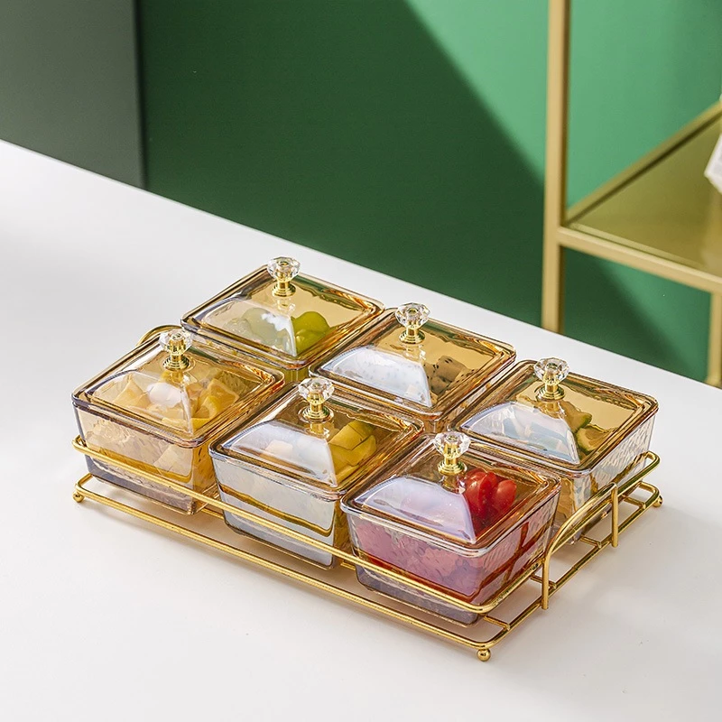 【テトセール】Gosuブランド 光沢エレガントな陶器製テト菓子トレイ