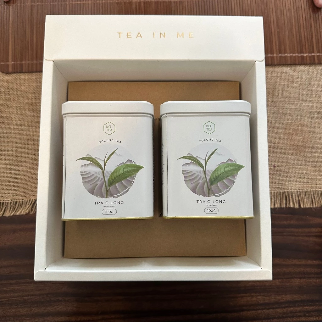 テト限定 高級烏龍茶ギフトボックス 100g缶×2本 Dotea