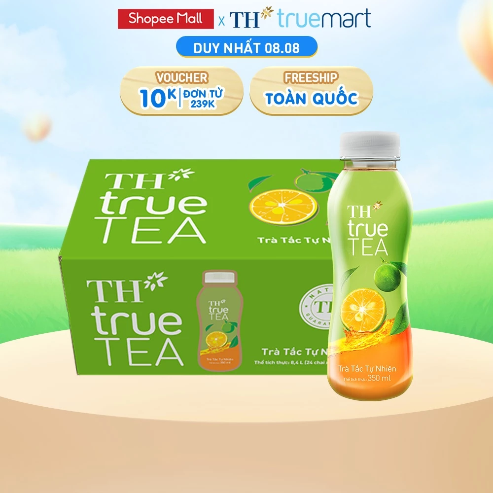 TH true TEA 自然派キンカン茶 (タックチャ) 350ml × 24本セット