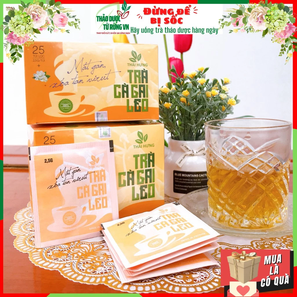 タイフン 上質カガイレオ茶 肝臓サポート 100%天然ハーブブレンド 解熱・解毒ティーバッグ 25包