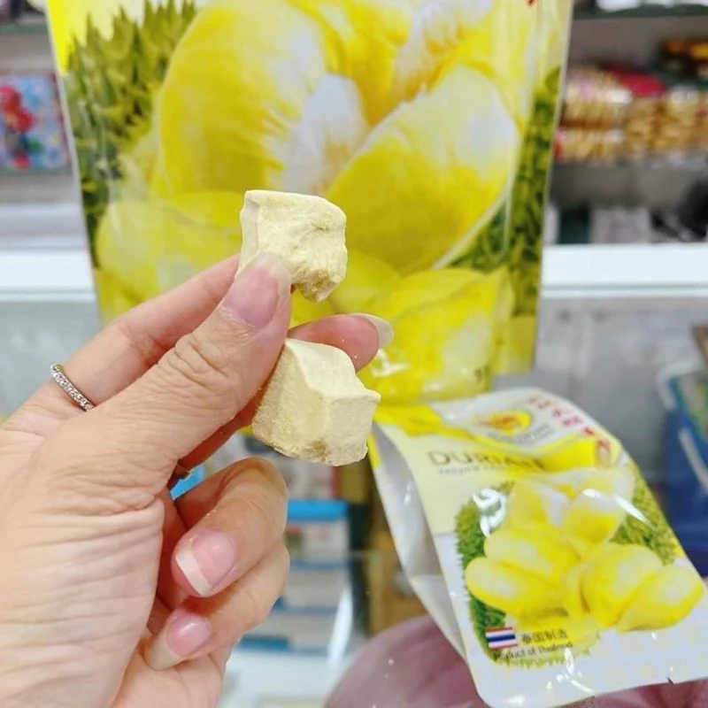 【タイ産】ワンメイ モンソン種 フリーズドライドリアン 6個入り小分けパック