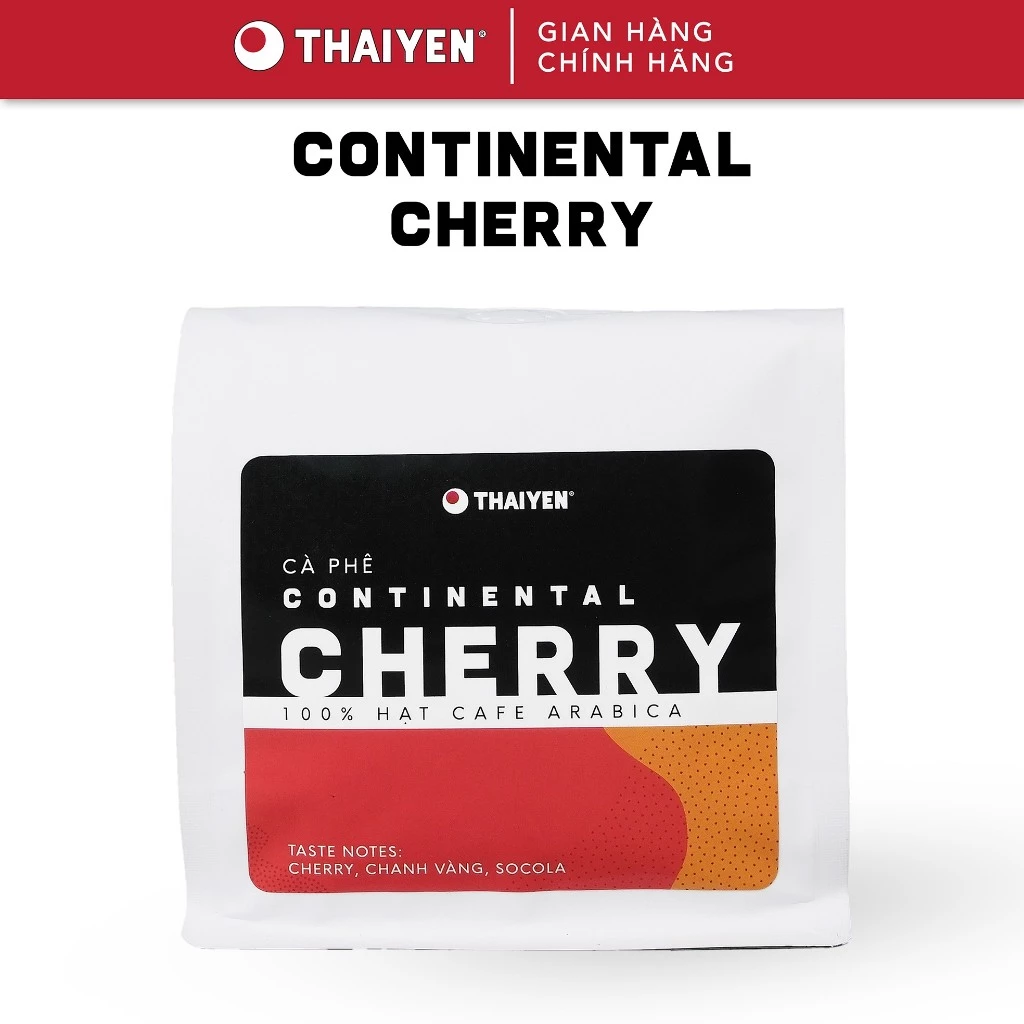 THAIYEN CAFE コンチネンタルチェリー 100%アラビカ種 スペシャルティコーヒー豆（中深煎り 250g）