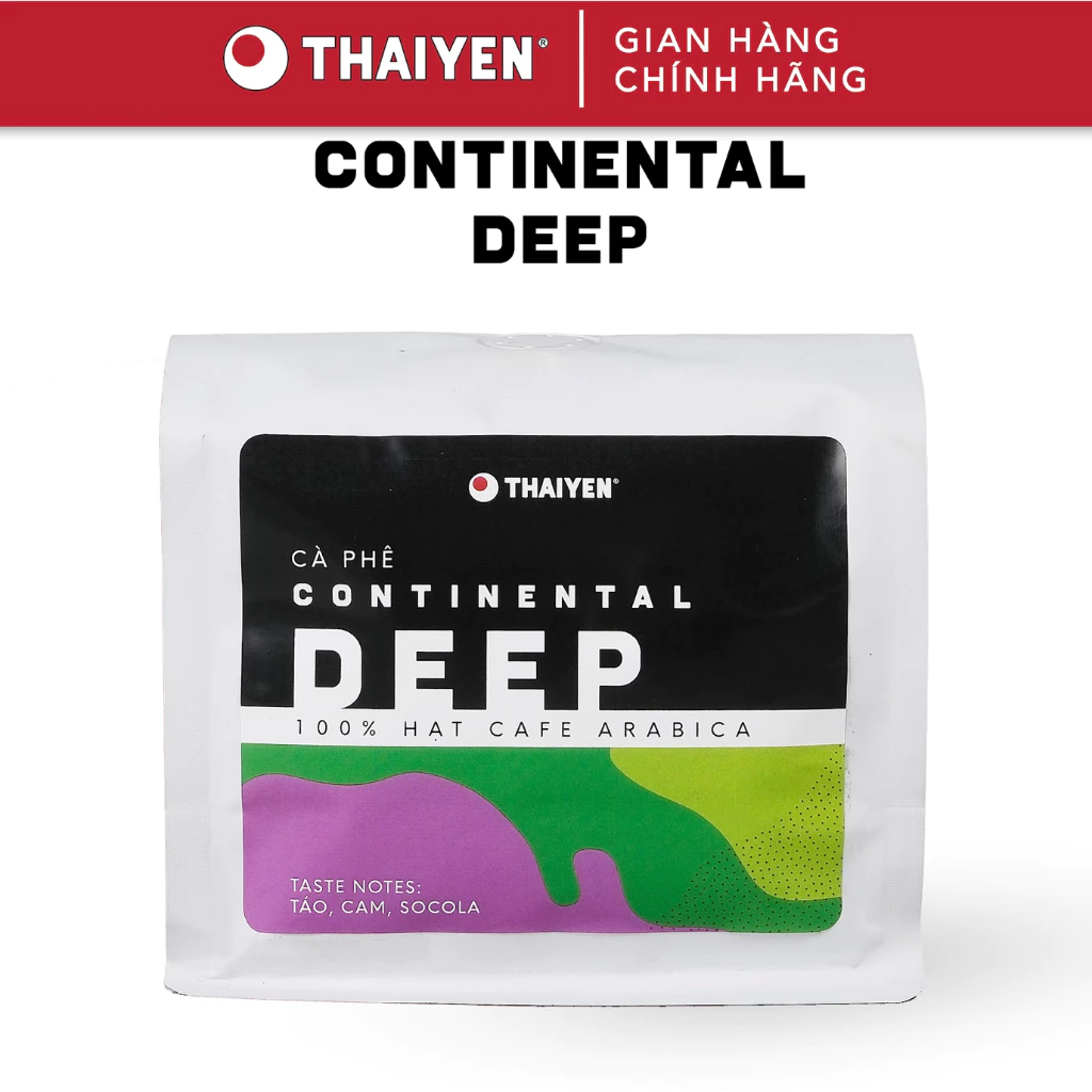 THAIYEN CAFE「コンチネンタル ディープ」100%アラビカ豆 極深煎り V60ドリップ用挽き豆 250g