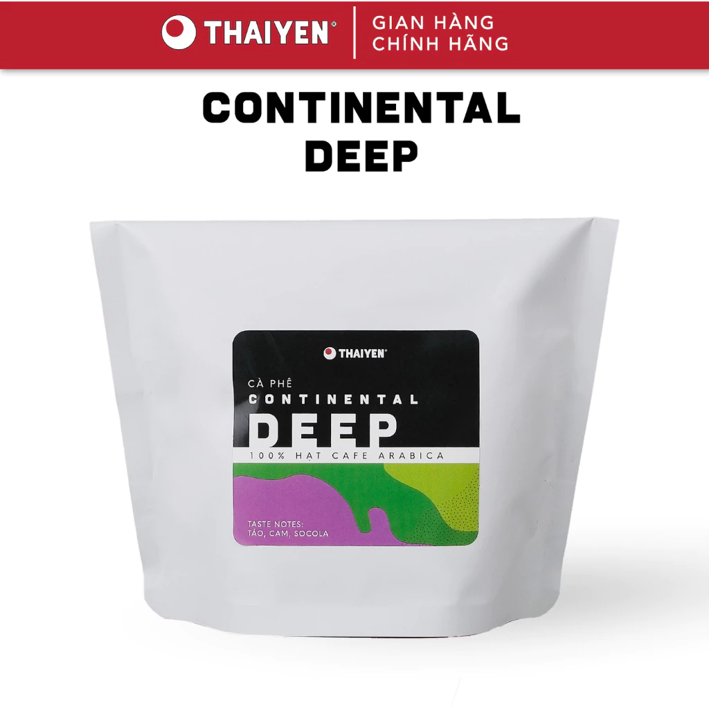 THAIYEN CAFE コンチネンタルディープ 100%アラビカ豆 V60用挽きコーヒー 125g