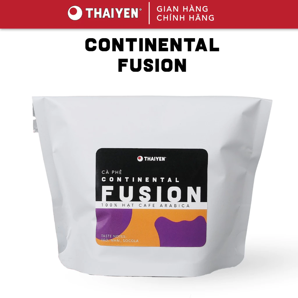 THAIYEN CAFE コンチネンタル・フュージョン 100%アラビカ ホールビーン コーヒー豆 125g