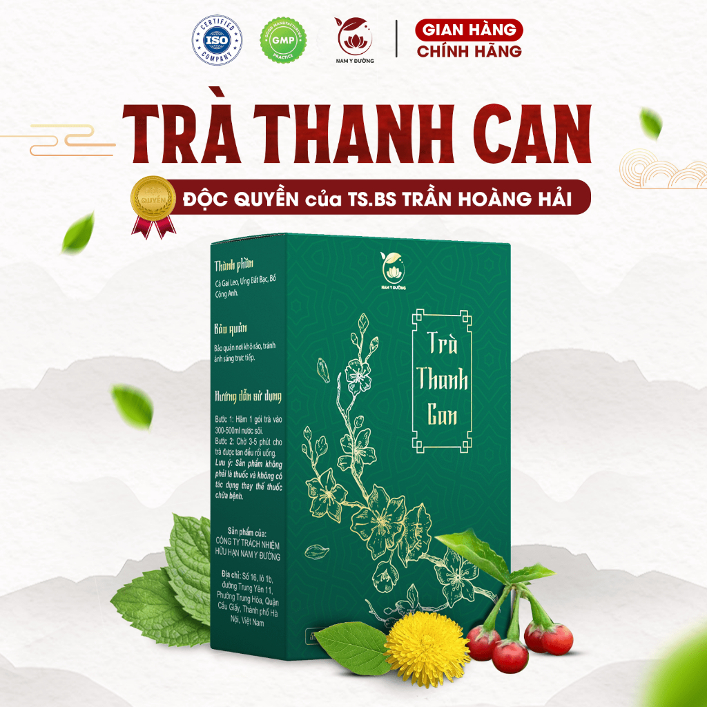 THANH CAN TEA by Dr. TRAN HOANG HAI - 500gr 1箱