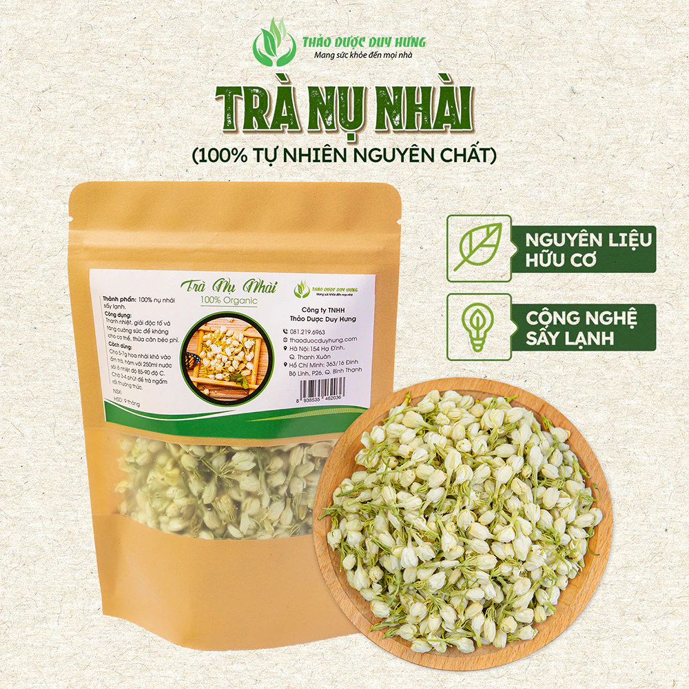 Thảo Dược Duy Hưng 厳選 冷凍乾燥ジャスミン花つぼみ茶 50g - 自然な香りの高級ハーブティー