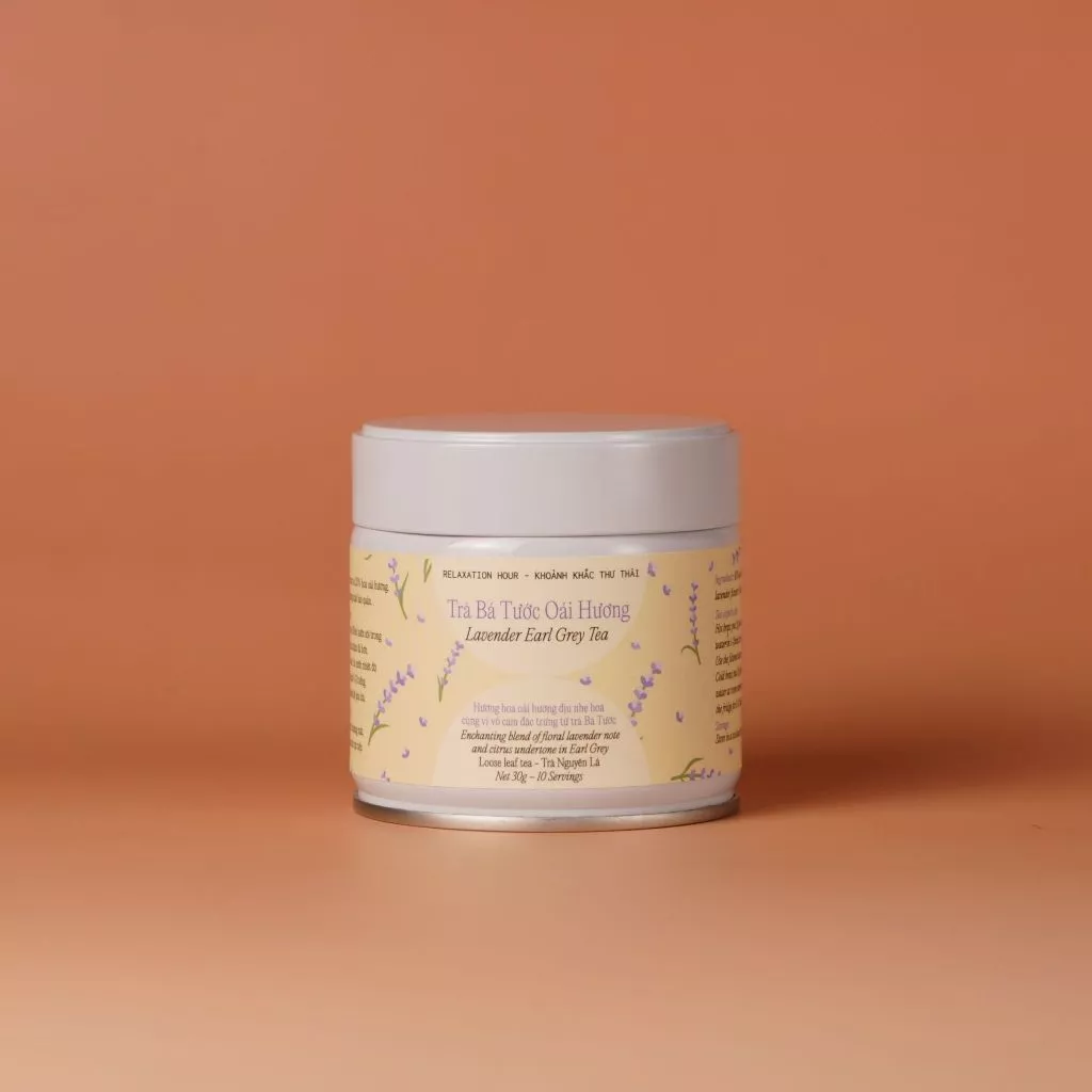 The Hour ラベンダーアールグレイティー 30g - 消化促進＆リラックス効果