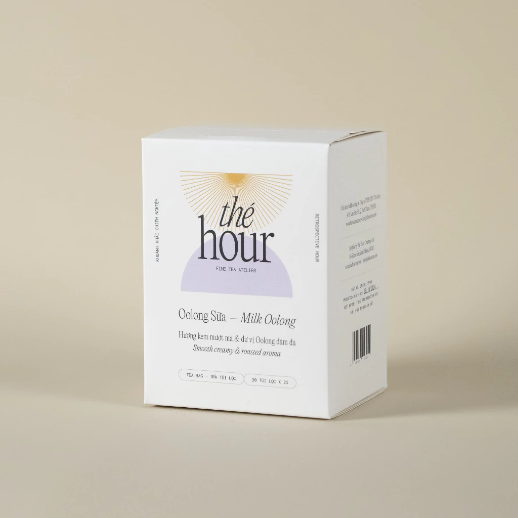 The Hour ミルク烏龍茶ティーバッグ 50G - 心安らぐ香りでリラックス、ストレス解消に