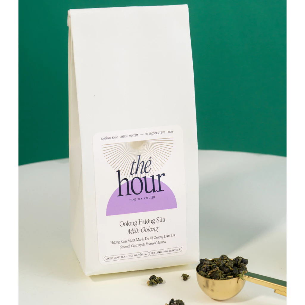 The Hour ミルク烏龍茶 200g | 濃厚ミルクの香り | ストレス・心臓サポートに