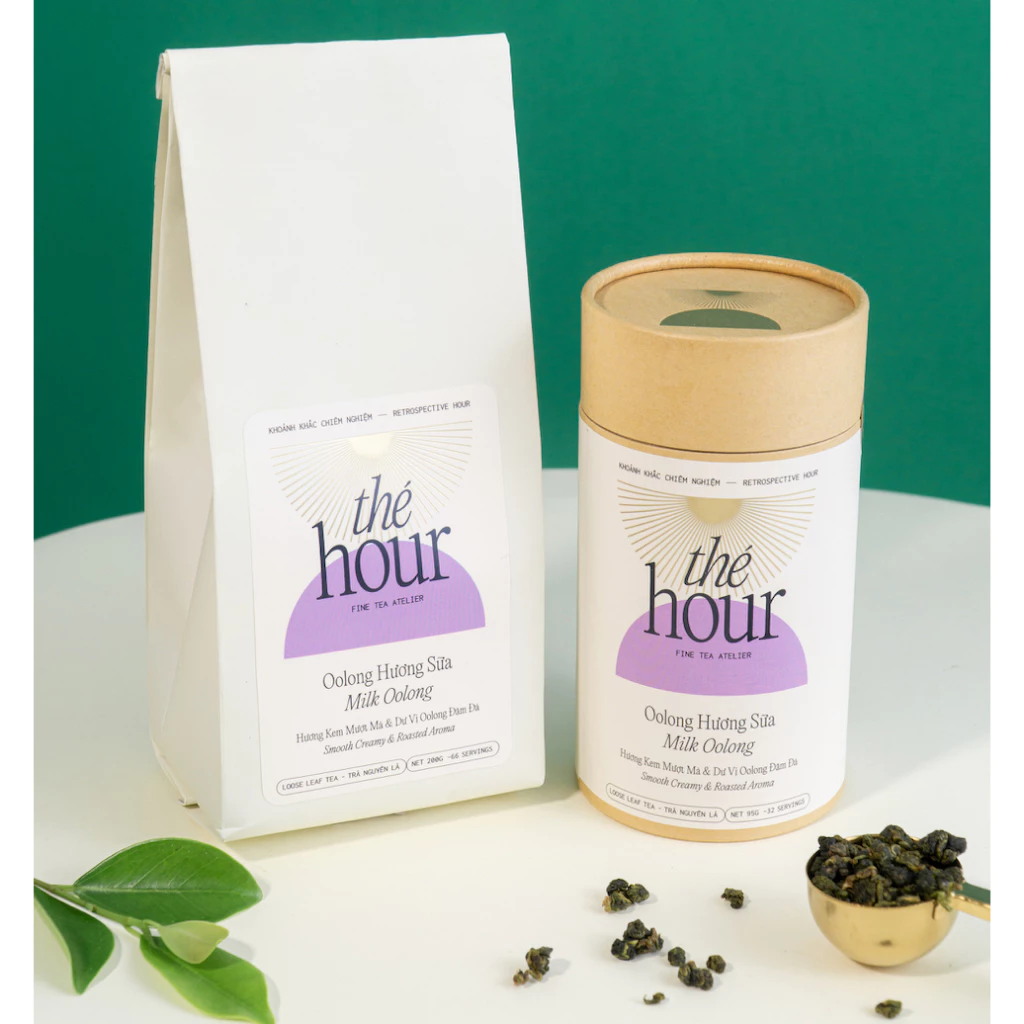 The Hour ミルク烏龍茶 200g | 濃厚ミルクの香り | ストレス・心臓サポートに