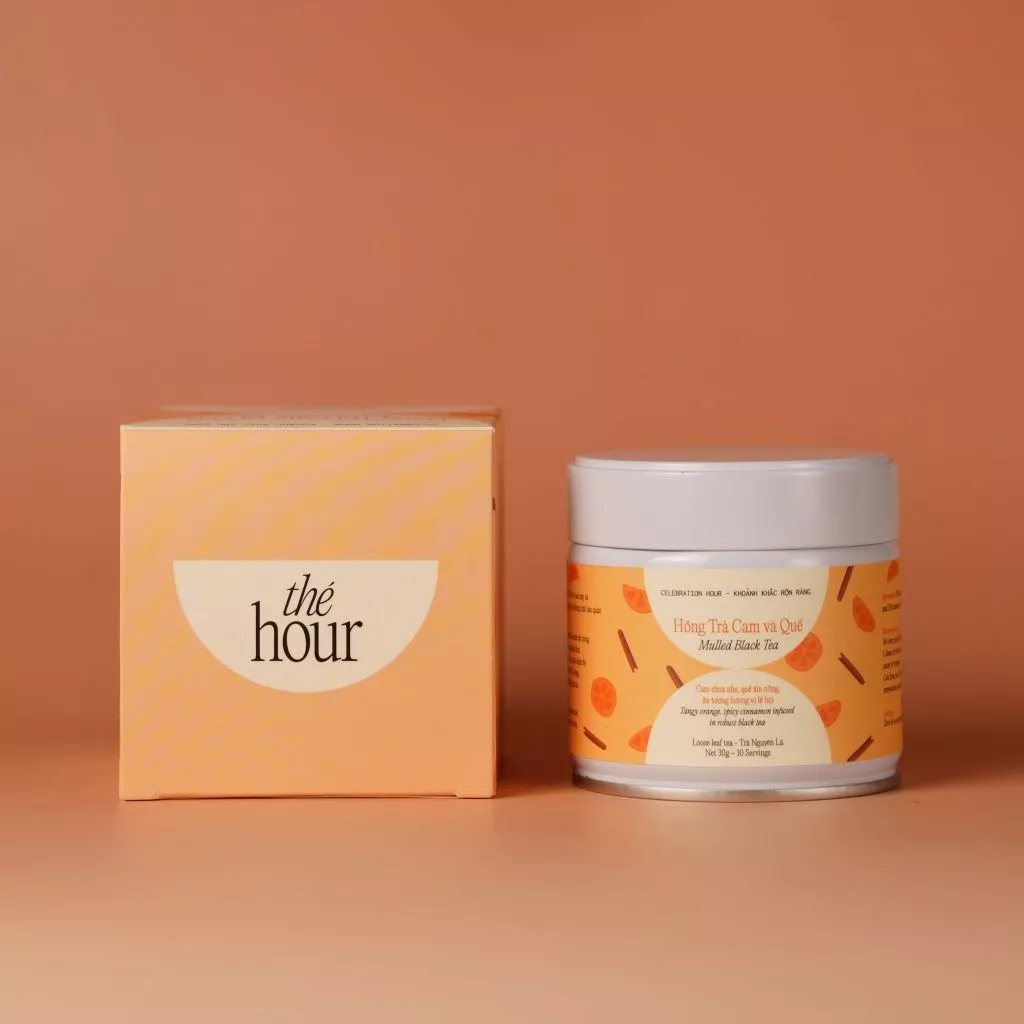 「The Hour」マルドブラックティー 30G - 免疫力UP！身体を温めるオレンジ＆シナモンハーブティー