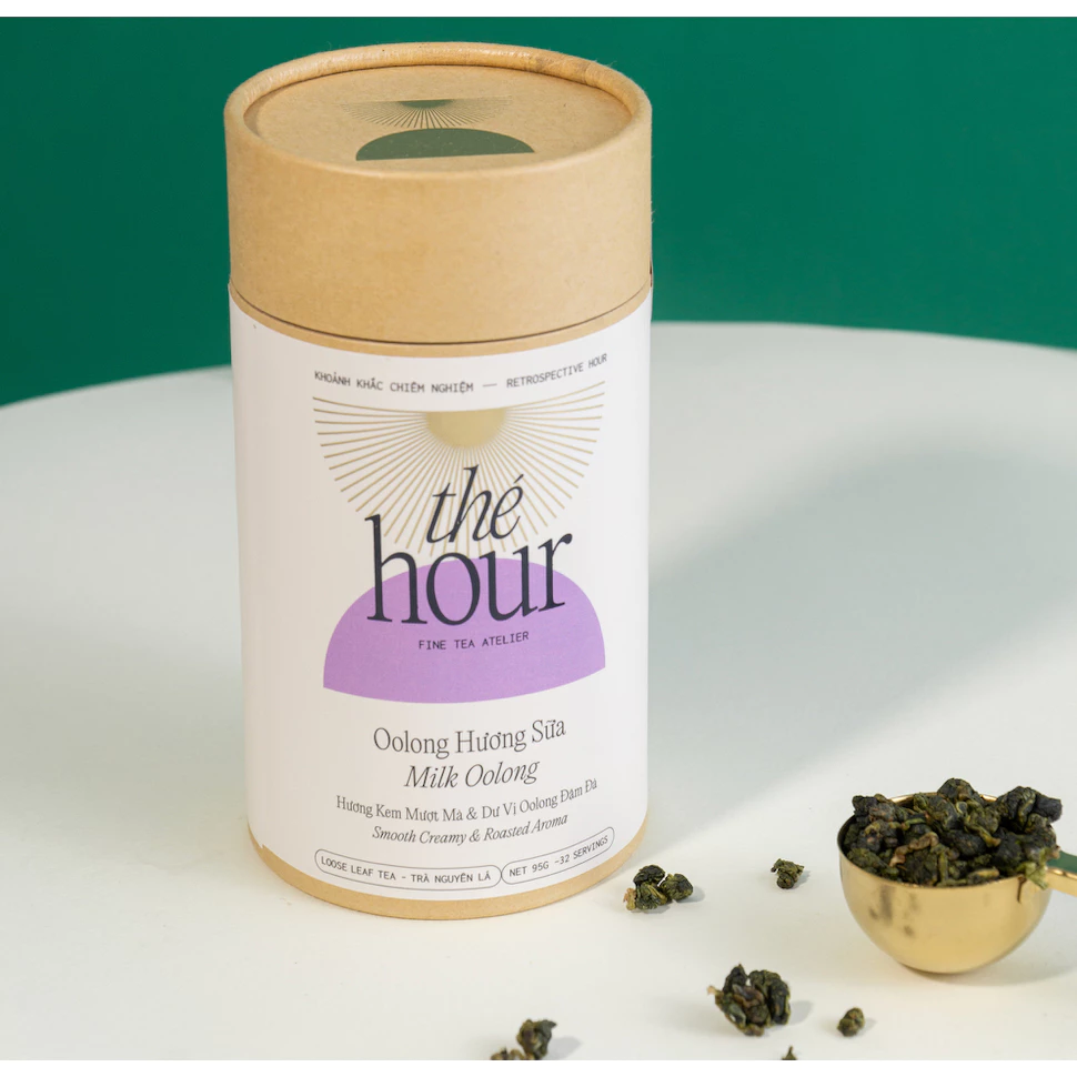 The Hour 濃厚ミルク烏龍茶 ストレス軽減・心臓健康サポート 95g