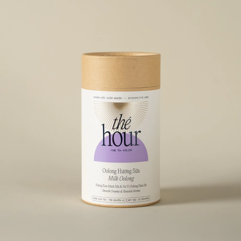 The Hour 濃厚ミルク烏龍茶 ストレス軽減・心臓健康サポート 95g