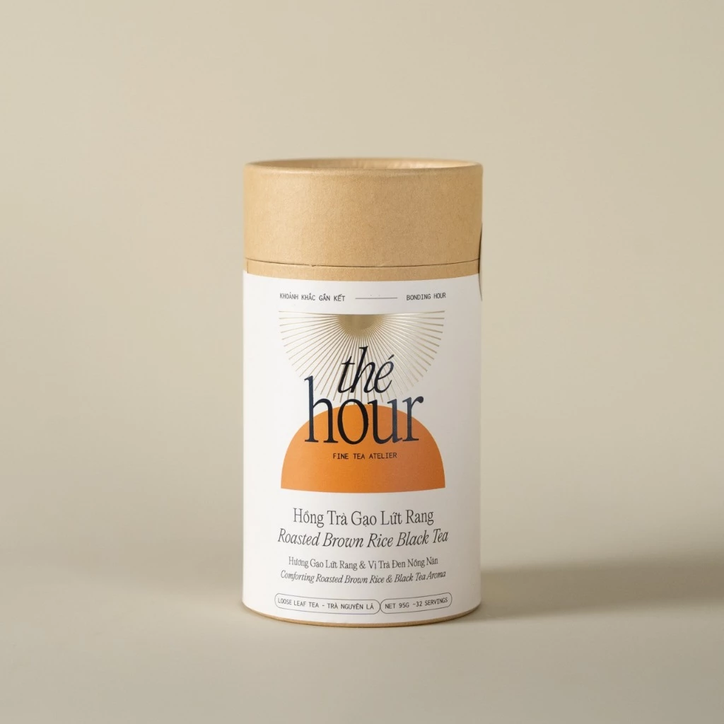 The Hour 焙煎玄米茶：体内デトックス＆コレステロールケア 95g入り