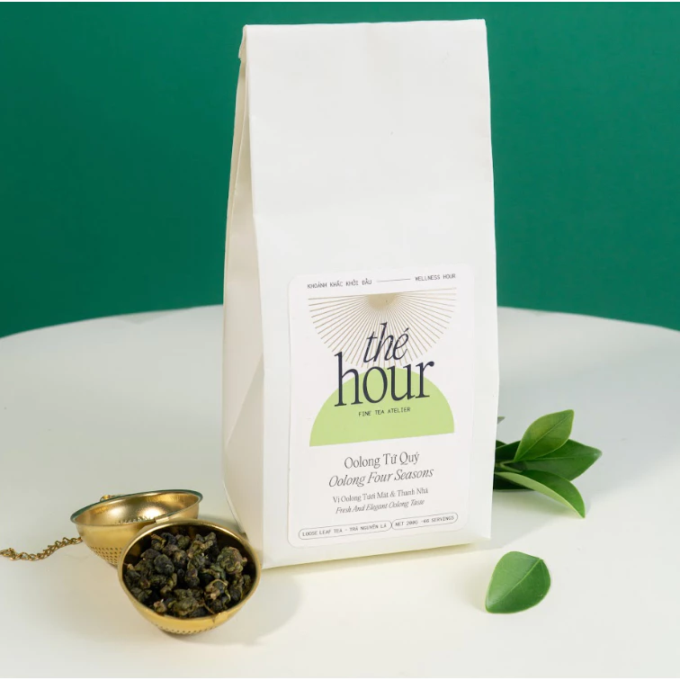 The Hour 台湾 四季春烏龍茶 200g - 清涼感とリラックスをあなたに