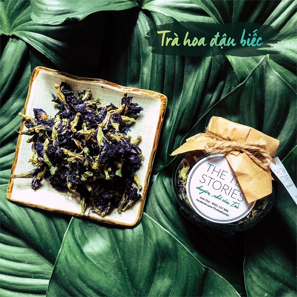 「The Tea Stories」タイ産 バタフライピーフラワーティー（蝶豆花茶）- 美と健康のための抗酸化・視力サポート