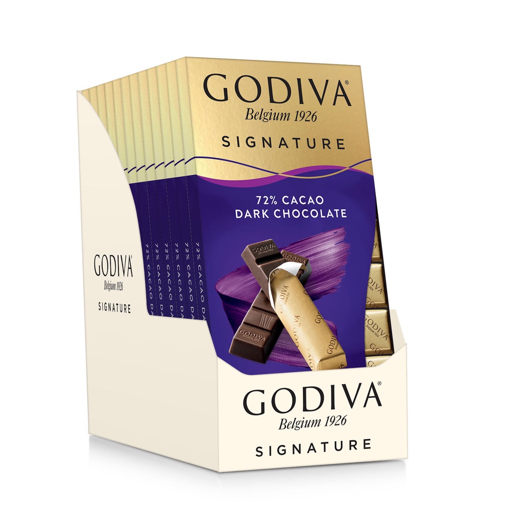 ダークチョコレート カカオ 72% 世界最高のチョコレートバー 90g GODIVA