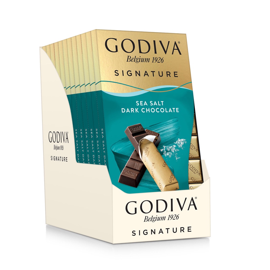 シーソルト ダークチョコレート 世界最高のチョコレートバー 90g GODIVA