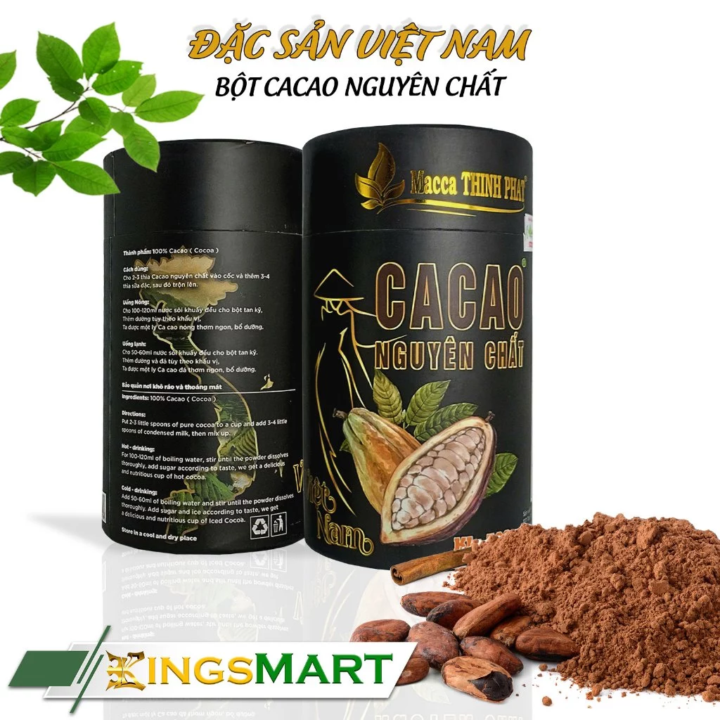 THỊNH PHÁT 純カカオパウダー - Tây Nguyên特産 - 500g