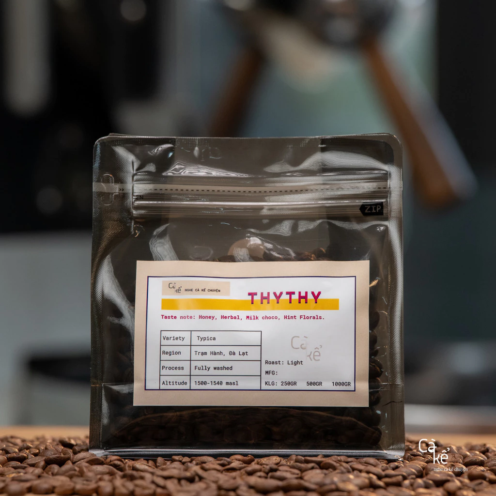 【ThyThy Farm】ダラット産トラムハイン ティピカ スペシャリティコーヒー 挽き豆 500g プアオーバー用