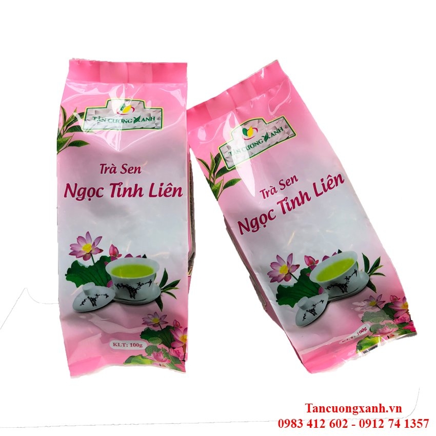 ハス茶 蓮芽茶 100g 茶葉 Tan Cuong Xanh