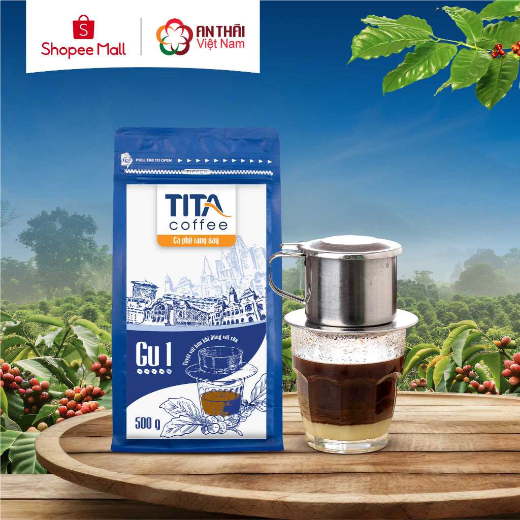 Tita Coffee コーヒーパウダー Gu 1 ベトナム伝統製法 250g Tita